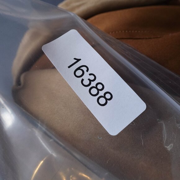 Philosophy Womens Trench Coat XS Tan Faux Suede Minimalist Quiet Luxury Timeless - Picture 13 of 13